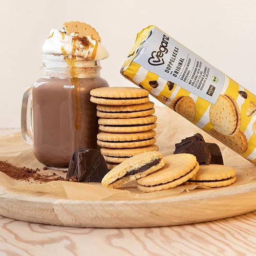 veganske kiks med creme - veganz cremekiks køb online
