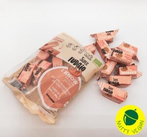 vegansk fudge køb online - veganske toffee karameller super fudgio