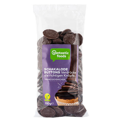 vegansk overtrækschokolade i knapper køb online