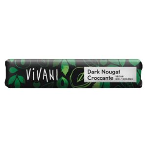 vegansk chokolade køb online - vivani vegansk - dark nougat croccante