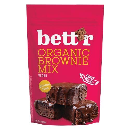 vegansk browniemix - glutenfri brownie mix - vegansk købekage