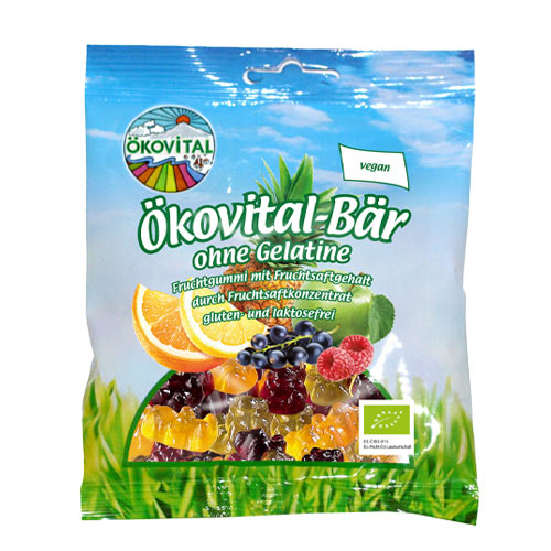 vegansk slik - økologiske veganske vingummibamser uden gelatine