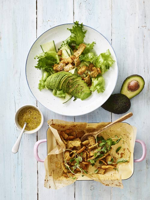 vegansk kyllinge krydderi 