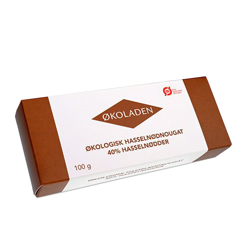 vegansk nougatkøb - vegansk juleslik - økoladen nougat tilbud