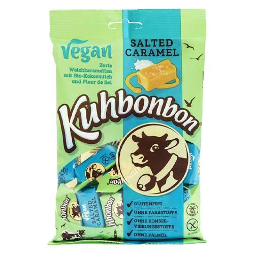 kuhbonbon salted caramel - veganske karameller