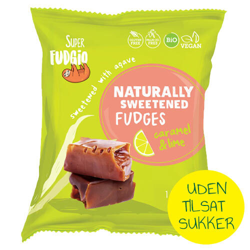 vegansk slik - vegansk fudge - super fudgio uden sukker