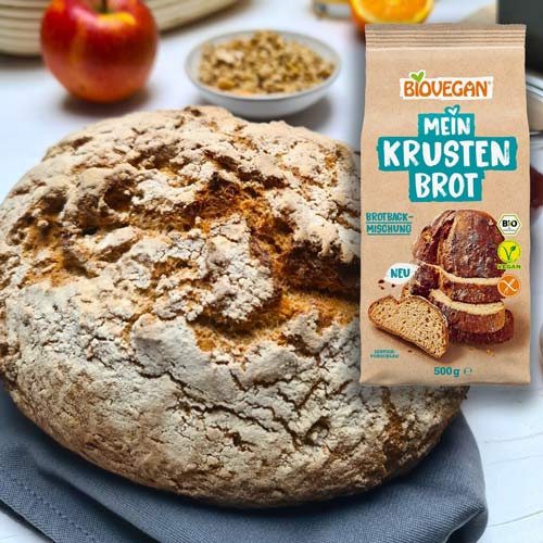 Glutenfri produkter - glutenfri brødblanding - vegansk brød