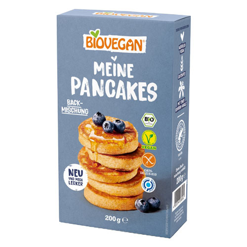 glutenfri produkter - glutenfri pandekage mix - vegansk morgenmad og brunch