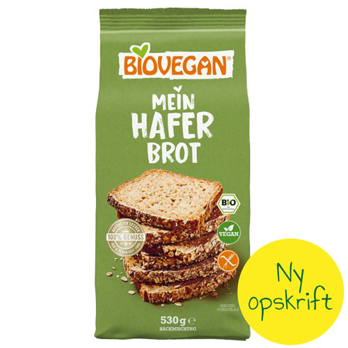 Glutenfri brødblanding - glutenfri produkter - havrebrød vegansk