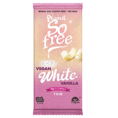 laktosefri chokolade - vegansk hvid chokolade - glutenfri produkter