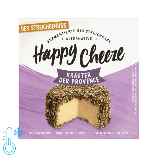 laktosefri ost - vegansk smøreøst med provence urter happy cheeze