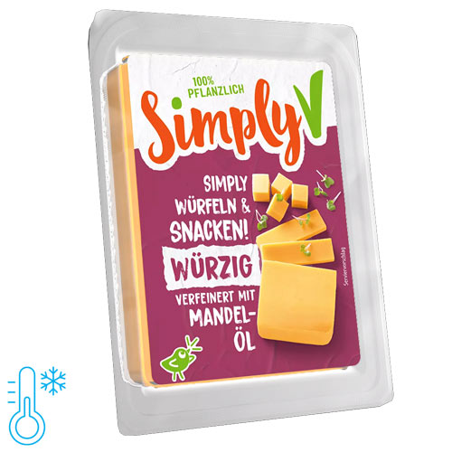 Simply v blokost - vegansk og laktosefri ost