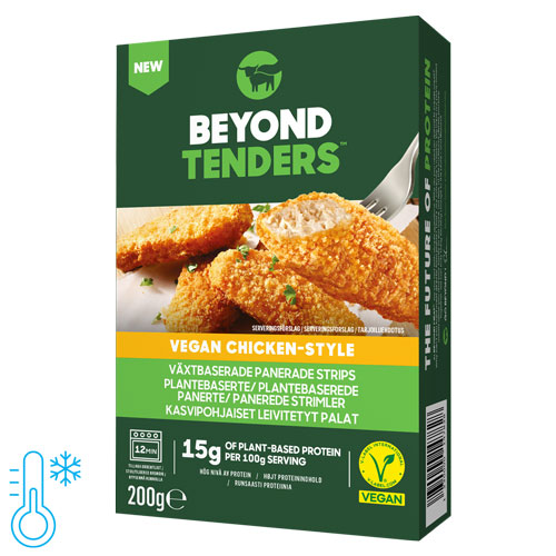 Vegansk kyllingekød - beyond meat chicken tenders