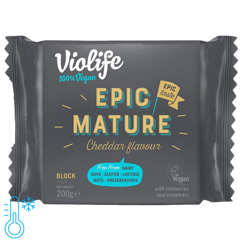 Vegansk lagret ost - epic mature violife - laktosefri