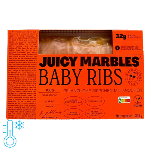 veganske spare ribs - vegansk grillmad juicy marbles-baby ribs