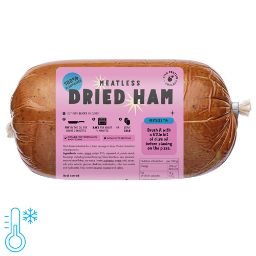 Plantekød - tørret vegansk skinke alternativ
