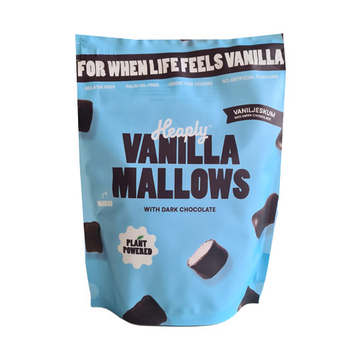 Vegansk slik - heaply veganske skumfiduser med chokolade