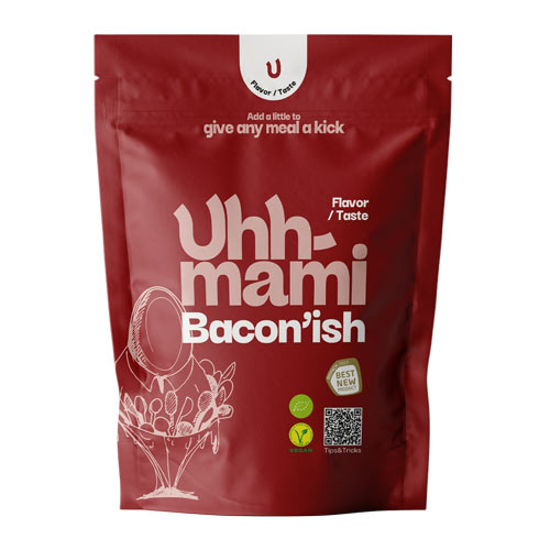 Vegansk bacon krydderi - uhhmami - glutenfri produkter