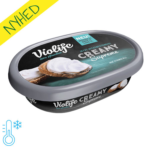 Vegansk og laktosefri smøreost naturel - laktosefri violife