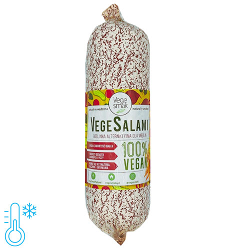 Vegansk salami - vegansk pålægspølse