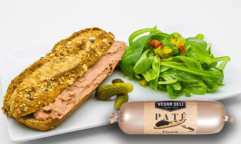 Vegansk paté - french - vegansk pålægsspread - vegan deli french