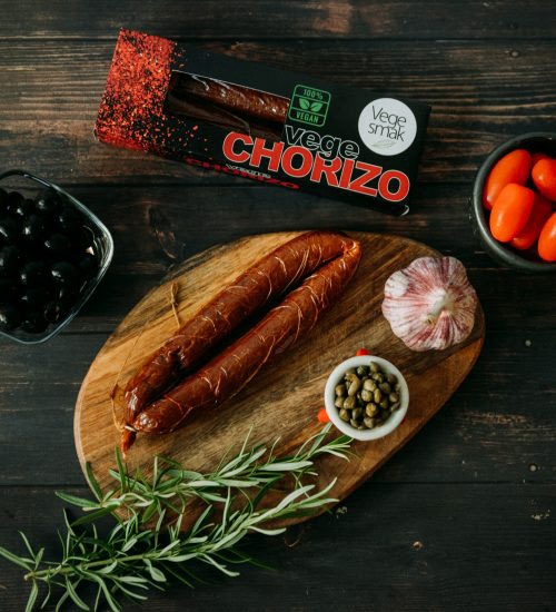 Vegansk tapas-chorizo pølse - vege smak