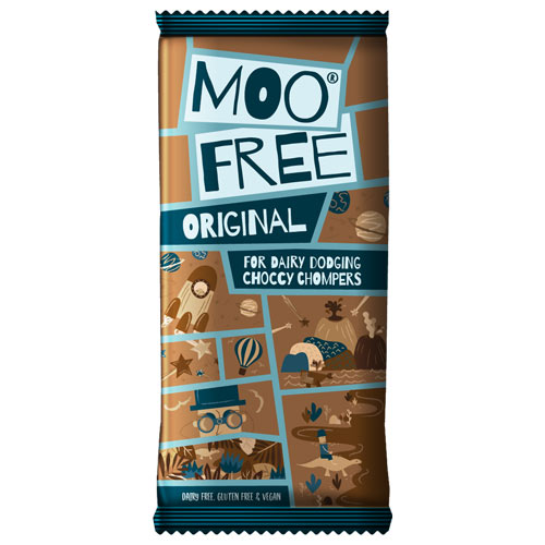 Vegansk chokolade moo free - laktosefri og mælkefri
