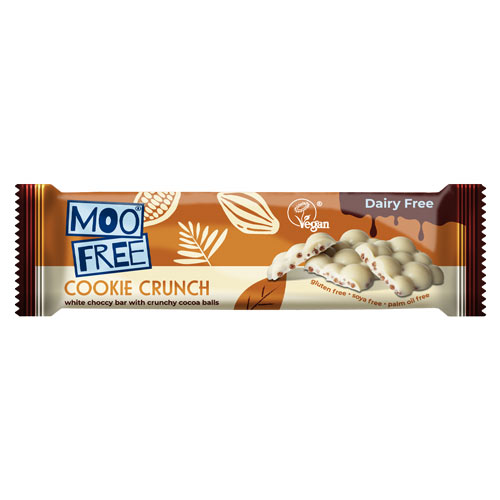 Vegansk hvid chokolade - moo free mælkefri chokolade
