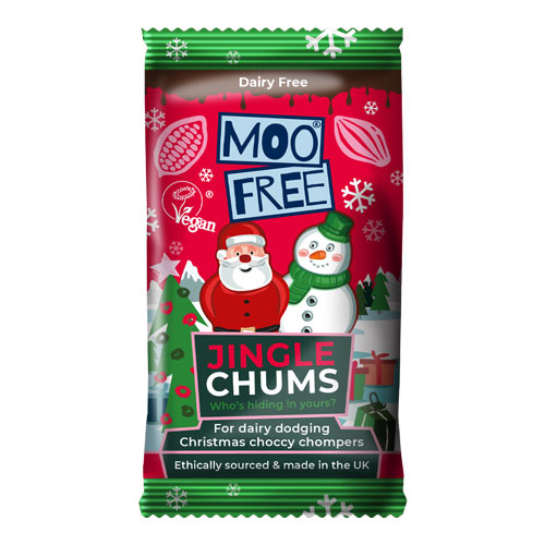 vegansk juleslik - vegansk chokoladebar - moo free