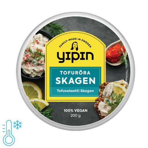 Vegansk pålægssalat - skagen - yipin tofu