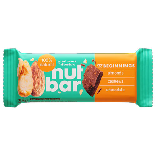 Vegansk snackbar med nødder - glutenfri produkter