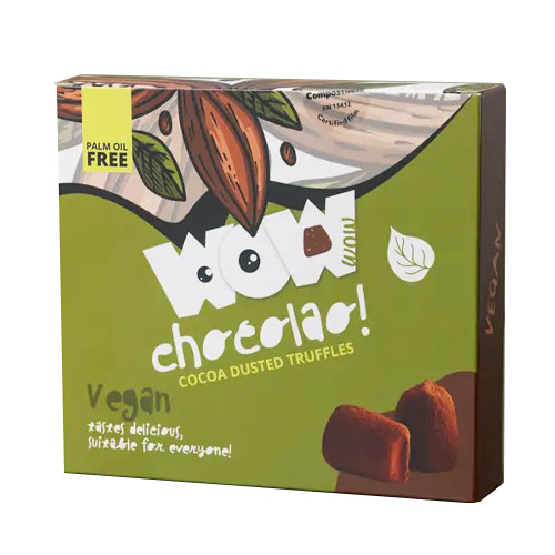 Veganske trøfler køb - vegansk chokolade trøffel wow