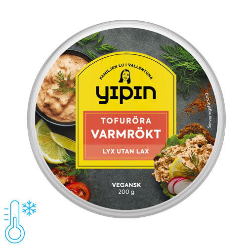 Yipin tofusalat lax - vegansk fiskealternativ