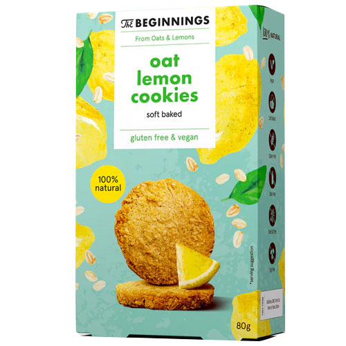 glutenfri produkter - veganske småkager med lemon