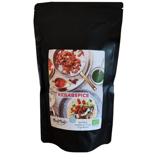 Vegansk kebab krydderi - glutenfri produkter