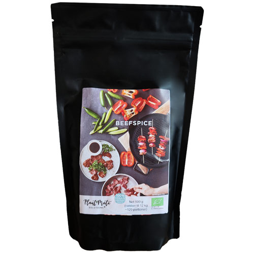 Vegansk oksekød krydderi - Beefspice - glutenfri produkter