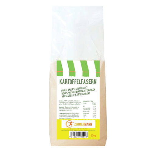 Pofiber - kartoffelfiber - glutenfri