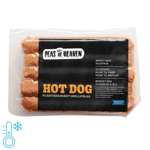veganske hotdogpølser - Peas of heaven