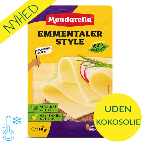 vegansk emmentaler style - laktosefri ostealternativ