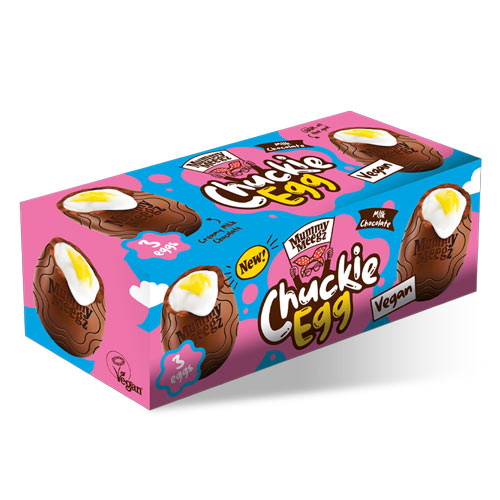 Veganske chokoladeæg med fyld - mummy meegz chuckie eggs
