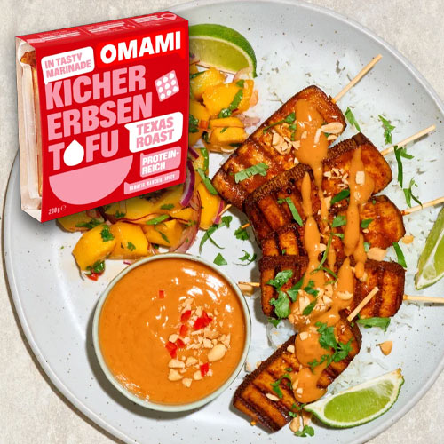 vegansk køderstatning - kikærtetofu - omami texas roast