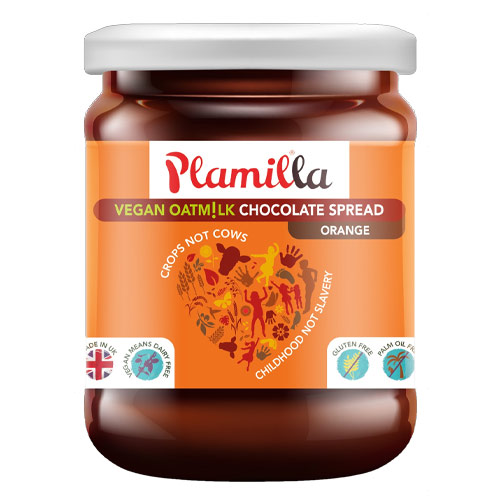 Mælkefri chokoladespread - Plamilla Orange - glutenfri