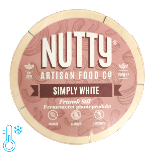 vegansk brie ost alternativ - nutty artisan - glutenfri laktosefri ost