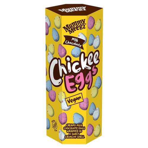 Veganske mini påskeæg i gaveæske - vegansk påskeslik