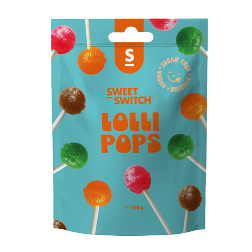 Veganske slikkepinde - sukkerfri slik - sweet switch