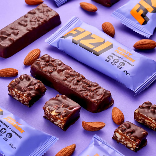 laktosefri chokoladebar med peanuts