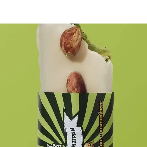 mælkefri og laktosefri marcipanbrød - vegansk hvid chokolade